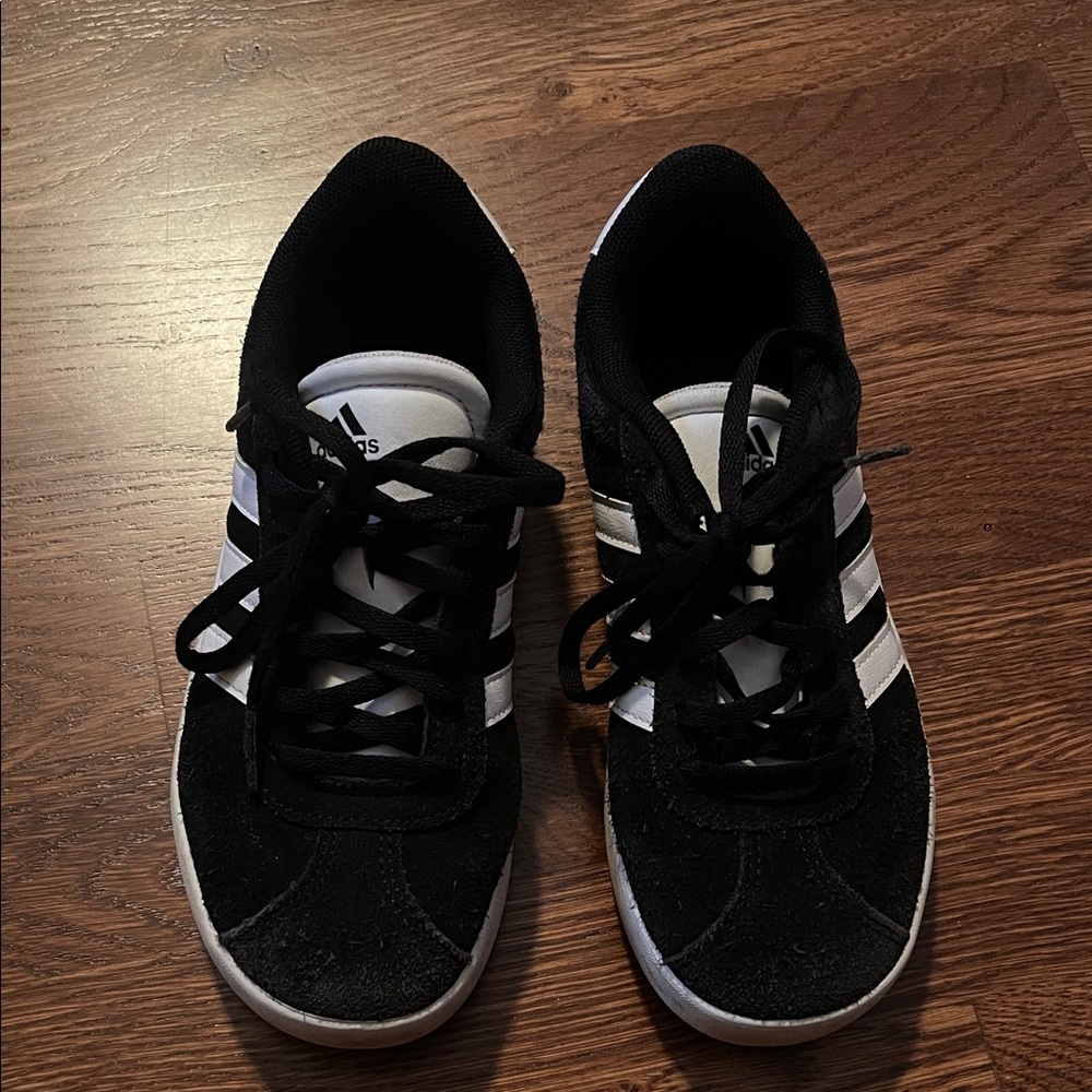 Adidas Classic Black and White Trainers